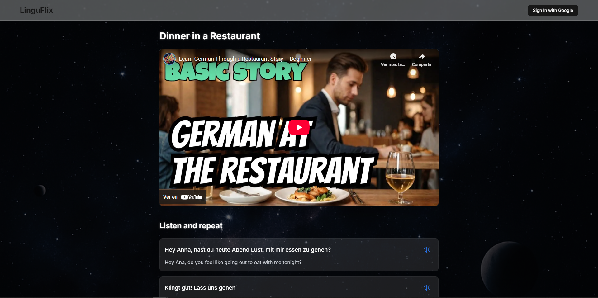 LinguFlix - Deutsch Lernplattform - Bild 2